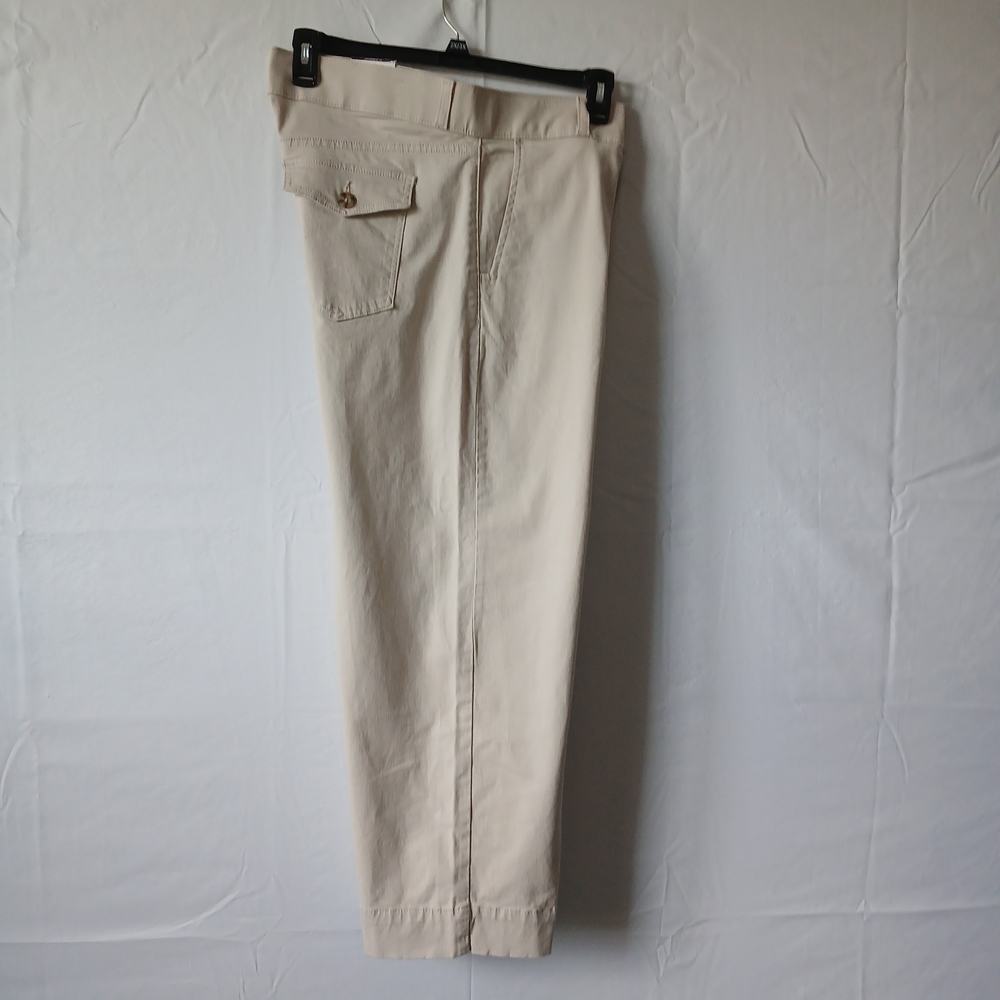 Gloria Vanderbilt Wide Leg Pants Women NWT Stretch Sz 16 Casual School Office